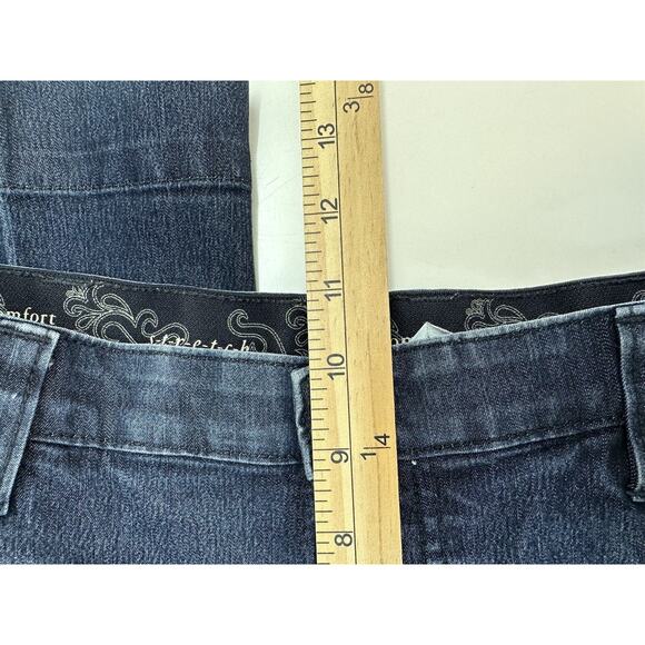 Womens Lee Comfort Waistband Denim Jeans Size 8 Petite - Picture 8 of 11